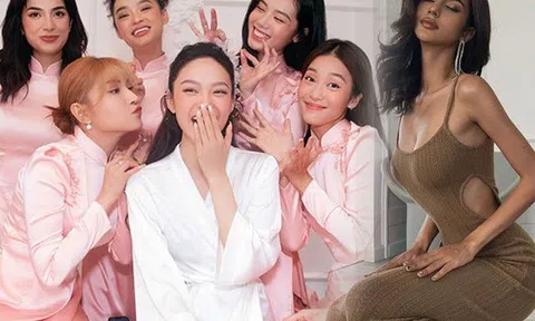 Nỗ lực tăng cân, phù dâu xinh nhất đám cưới Minh Hằng có vòng 1 đẹp như trăng rằm