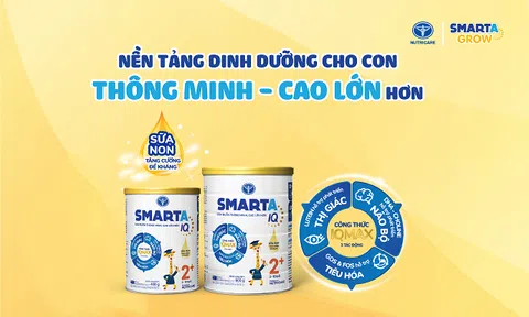 Con thông minh, cao lớn hơn cùng Smarta IQ công thức cải tiến mới