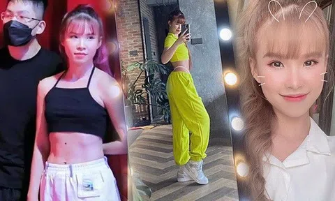 Lấy chồng kém tuổi, Khởi My ngày càng trẻ đẹp, lâu lâu tái xuất liền lấp ló chiếc bụng in hình socola