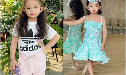 Con gái Khánh Thi càng lớn càng điệu đà: Tô son đánh phấn, thời trang sành điệu, thần thái con nhà nòi
