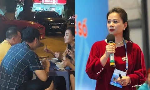 Phương Oanh - Shark Bình ngồi ăn quán lề đường, các con doanh nhân Đào Lan Hương xấu hổ với bạn bè