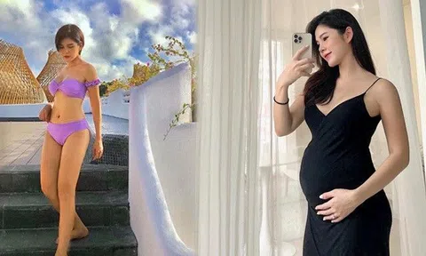 Lấy đại gia, nữ MC làm "mẹ ỏng" không phát tướng, khoe đường cong tuyệt đẹp nhờ cùng chồng gìn giữ