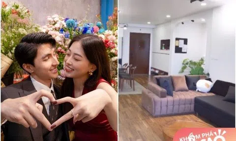 Bình An và Phương Nga mua nhà mới chuẩn bị đám cưới, làm riêng 1 chỗ cho mèo