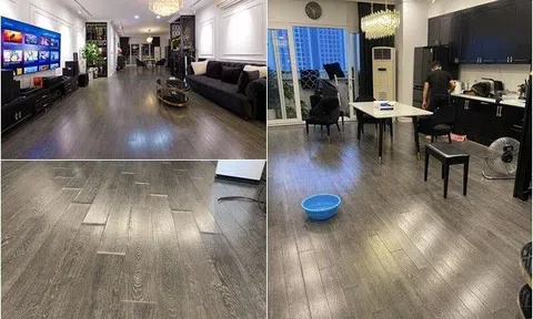 Sống trong căn hộ rộng 200m2 trên tầng 15, ca sĩ Minh Quân phải tát nước suốt 3 tiếng