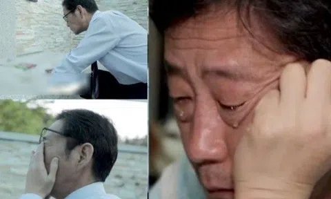 10 năm sau cái chết của 3 đứa con bị vợ giết hại, tài tử Hàn bật khóc khi viếng mộ