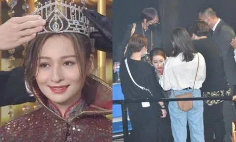 Chung kết Miss Hong Kong: Cú trượt ngã lịch sử và dàn hoa hậu thất nghiệp tụ tập xin TVB việc làm