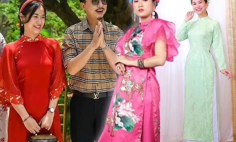 Ai đi đám cưới mặc váy đầm, Lâm Vỹ Dạ chỉ mê áo dài: Khi nền nã, lúc "át vía" cô dâu