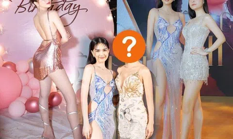 Ngọc Trinh diện đầm cắt xẻ tứ tung mừng sinh nhật, vẫn bị dàn khách mời quá đỉnh "chặt chém" nhẹ