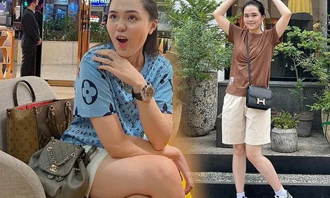 “Trùm đồ hiệu” mà cứ mặc kiểu áo này là hết sang, vợ Duy Mạnh nay khéo gỡ gạc