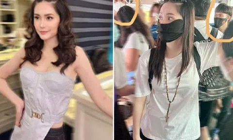 Đoàn Di Băng đi từ thiện sau bão Noru, mặc quần áo giản dị, mang dép bệt nhưng giá cao chót vót