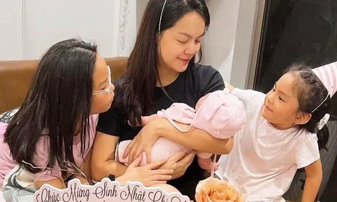Hậu ly hôn Quang Huy, Phạm Quỳnh Anh làm mẹ hạnh phúc bên 3 con gái thông minh, đáng yêu