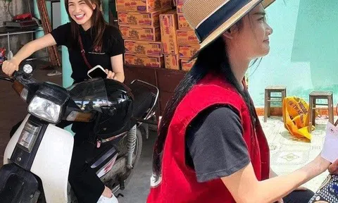 Âm thầm đi từ thiện, Nhã Phương "quẳng" hết đồ hiệu đồng điệu với chồng, Hòa Minzy lẻ bóng vẫn xinh