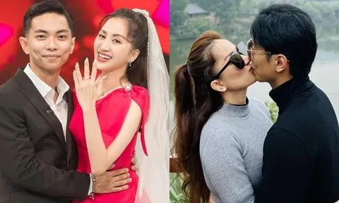 Phan Hiển hôn vợ đắm đuối, vừa gọi bà xã là "chị Khánh Thi" lập tức bị "dằn mặt" đến mất ngủ
