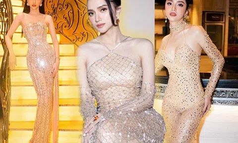Diện đồ xuyên thấu thách đèn flash soi rọi điểm khó, Hương Giang không phô phang, sang đến nể