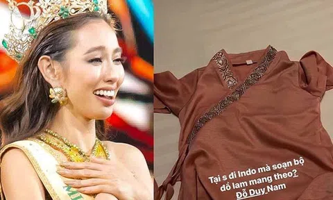 Hoa hậu Thuỳ Tiên soạn vali quần áo, thấy bộ đồ hàng hiếm mà cạn lời, fans bình luận "khó đỡ"