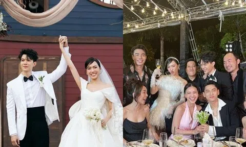 Tiệc cưới Diệu Nhi - Anh Tú: Cô dâu trổ tài ca hát nhưng liên tục quên lời, chênh phô khiến chú rể "ôm mặt"