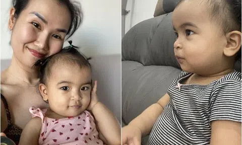 Võ Hạ Trâm xót xa con gái ngã xe dập môi, bị thương vẫn ăn 2 cháo, 1 bánh canh, 5 trái nho, 3 bình sữa