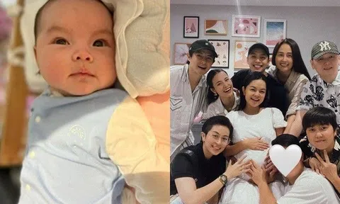 Phạm Quỳnh Anh khoe loạt ảnh con gái thứ 3 được nhận xét giống hệt ông ngoại, dân mạng hỏi kém duyên