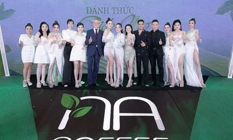 Titi và Nguyễn Đình Vũ quẩy cực sung tại sự kiện ra mắt NA Coffee
