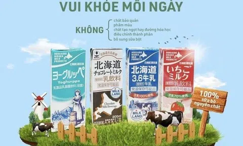 Sữa tươi Hokkaido - lựa chọn hoàn hảo của các mẹ Nhật đang “hot” tại Việt Nam