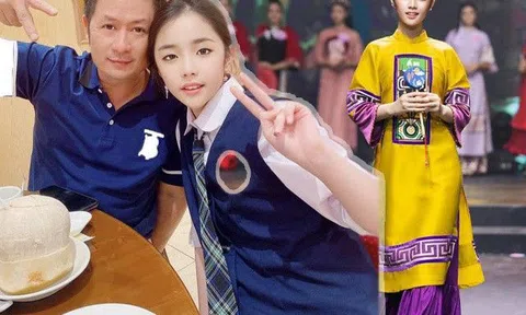 Con gái nuôi Bằng Kiều 1m7 diện áo dài dáng chuẩn hoa hậu, đời thường mặc chất chơi như sao nhạc rock
