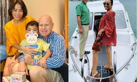 Đưa con sang Singapore với chồng Tây, Hoàng Oanh làm mẹ đơn thân, Thu Minh, Đoan Trang sang chảnh