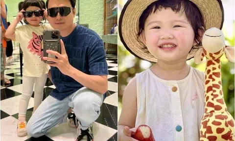40 tuổi chưa lấy vợ, Quang Vinh có con gái xinh như thiên thần, chăm bé cực khéo