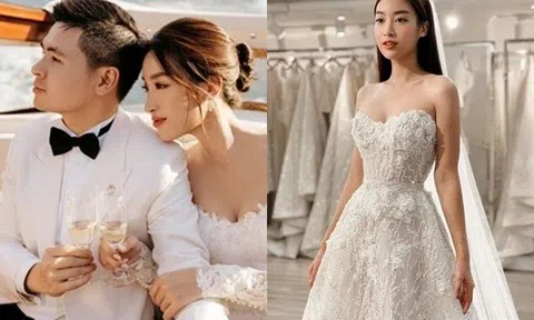 Lan truyền ảnh thiệp cưới cùng loạt quy định khắt khe trong hôn lễ của Đỗ Mỹ Linh và thiếu gia nghìn tỷ