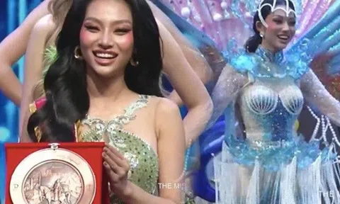 Lâm Thu Hồng "ẵm" giải Á hậu 4 Miss Globe 2022, mất hành lý 7 ngày vẫn thắng đẫm giải thưởng