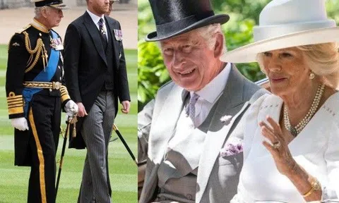 Sắp cử hành lễ đăng quang, Vua Charles sẽ "cấm" Harry và Meghan nếu có hành động với bà Camilla