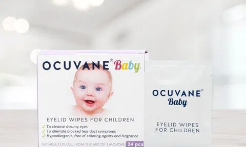 Gạc lau mi mắt Ocuvane Baby - Gạc vệ sinh mắt cho trẻ nhỏ an toàn và hiệu quả