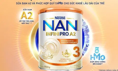 Sữa đạm A2 và phức hợp quý 5HM-O hỗ trợ tăng đề kháng và tiêu hoá cho con