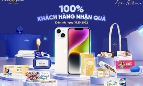 Mừng 20/10: Thẩm mỹ viện Ngọc Dung tung quà khủng, tìm kiếm chủ nhân của iPhone 14 và 18 chỉ vàng