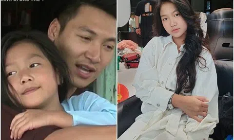 Con gái Mạnh Trường "Bố ơi! mình đâu thế?" giờ cao lớn, thần thái chuẩn hoa hậu tương lai