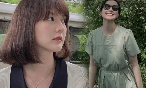 Hải Tú khoe ảnh mới được khen như cô dâu sắp lấy chồng, xỏ chân đôi giày bị "nổ inbox" hỏi mua