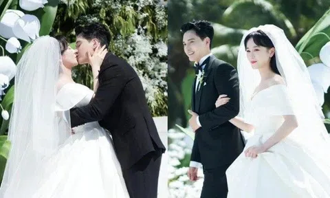 Đám cưới hot nhất showbiz: Cô dâu chú rể bật khóc, nhà trai không ai dự, nhưng đẹp như cổ tích