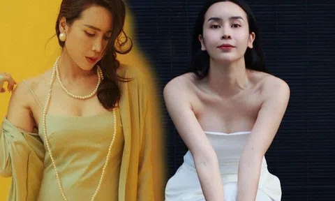 Hậu ồn ào của chồng, Lưu Hương Giang "đổi đời" phong cách, mặc áo quên cài nút, khoe vòng 1 hững hờ