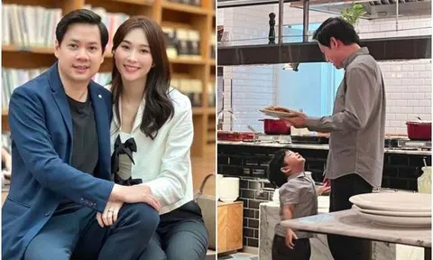 Đặng Thu Thảo đăng ảnh chụp lén chồng đại gia và quý tử: Chuẩn gia đình hào môn, hạnh phúc tràn màn hình