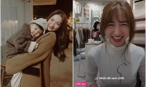 Hậu ly hôn thiếu gia miền Tây, Hòa Minzy tất bật chay show, bán quần áo lấy tiền nuôi con