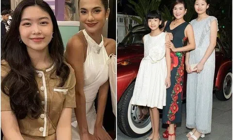 Đi dự tiệc, con gái Quyền Linh, Bình Minh làm mọi ánh mắt dõi theo vì vừa xinh lại cao vượt