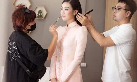 Độc quyền: Đỗ Mỹ Linh sẽ diện tà áo dài cưới giản dị nhất Vbiz, được lấy cảm hứng từ vẻ đẹp của cô dâu