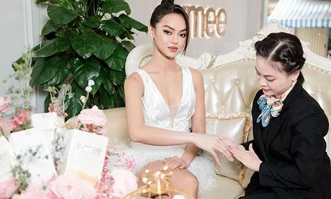 Mai Ngô trải nghiệm sản phẩm làm đẹp từ Symee