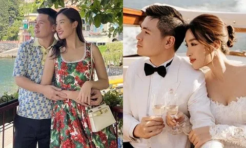 Con trai Bầu Hiển lần đầu đăng ảnh Đỗ Mỹ Linh kèm lời ngôn tình, nhận bình luận "khó đỡ" từ vợ sắp cưới