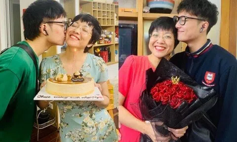 Con trai duy nhất của NSND Công Lý tròn 18 tuổi mặt đẹp như soái ca, thừa hưởng chiếc mũi từ MC Thảo Vân