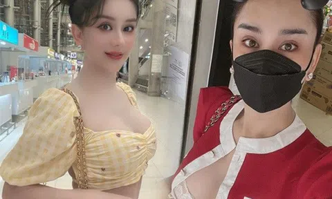 Lâm Khánh Chi sang Thái sửa giọng, shopping "mỏi tay", xuống phố lấp ló "vũ khí" bóp eo nức tiếng
