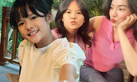 Con gái Lý Phương Châu 11 tuổi chân dài ngoằng, góc nghiêng như bố Lâm Vinh Hải, mẹ đầu tư ăn mặc