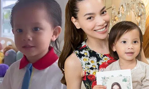 Công chúa Lisa nhà Hà Hồ 2 tuổi  thừa hưởng cặp chân cực phẩm từ mẹ, nhưng trái ngược hẳn mái tóc