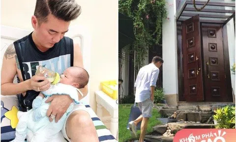 Làm bố tuổi 50, Chi Bảo, Mr Đàm nuôi con mọn cực khéo, vừa sinh đã cho ở biệt thự