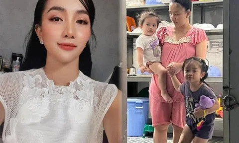 Tạm biệt tóc "củ tỏi trên đầu", vợ Lê Dương Bảo Lâm thăng hạng nhan sắc, chồng bình luận không nhận ra