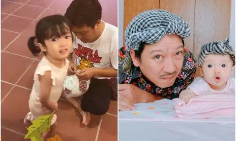 Nhã Phương cuối cùng cũng công khai mặt ái nữ: Là bản sao Trường Giang, xinh hơn búp bê